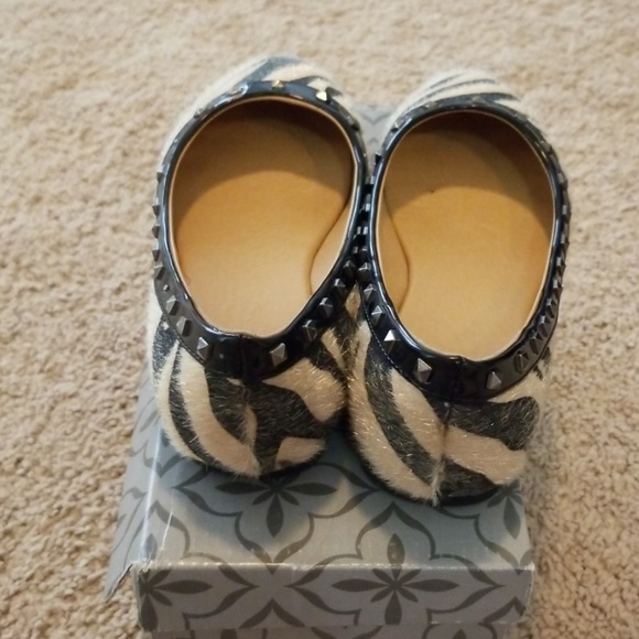 Size 7 Wifi Brand Zebra Flats - Picture 3 of 4